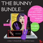 THE BUNNY BUNDLE DEAL | Marvelous Bunny Vibrator PLUS 120ml Flavoured Lube PLUS Sex! Coupons
