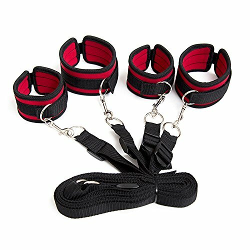Under Bed Sex Bondage Restraints With Handcuffs Ankle Cuffs  