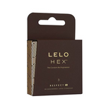 LELO HEX Respect XL Condoms 3 Pack - Sex Toys For Men
