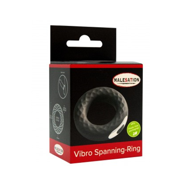 Malesation Spanning Rechargeable Vibrating Cock Ring