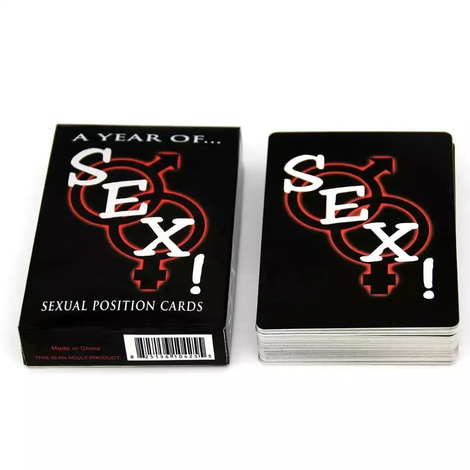 SEX! A Year Of Sex Positions | Cards For Couples – Play With Me