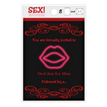 SEX! Invitation Cards For Couples