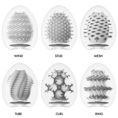 TENGA Egg Male Masturbator WONDER Pack 6s  Play With Me