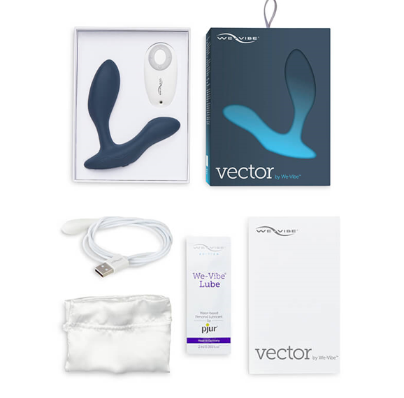 We Vibe Vector App Compatible Vibrating Prostate Massager With Remote Control - Sex Toys For Men