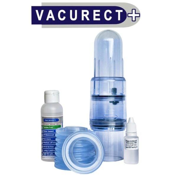 Vacurect PLUS Penis Erection Enhancement Kit | Penis Pump Vacuum Therapy