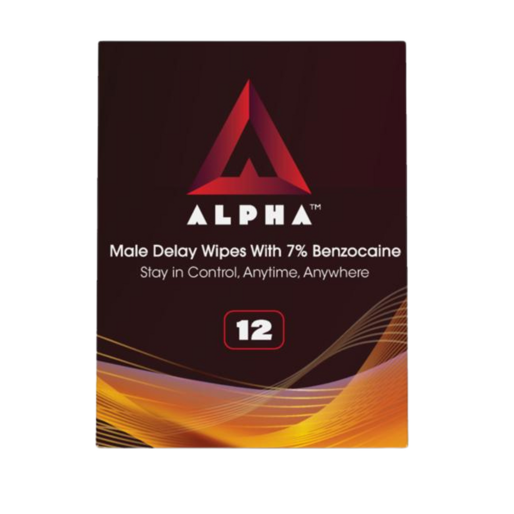 Alpha Male Delay Wipes