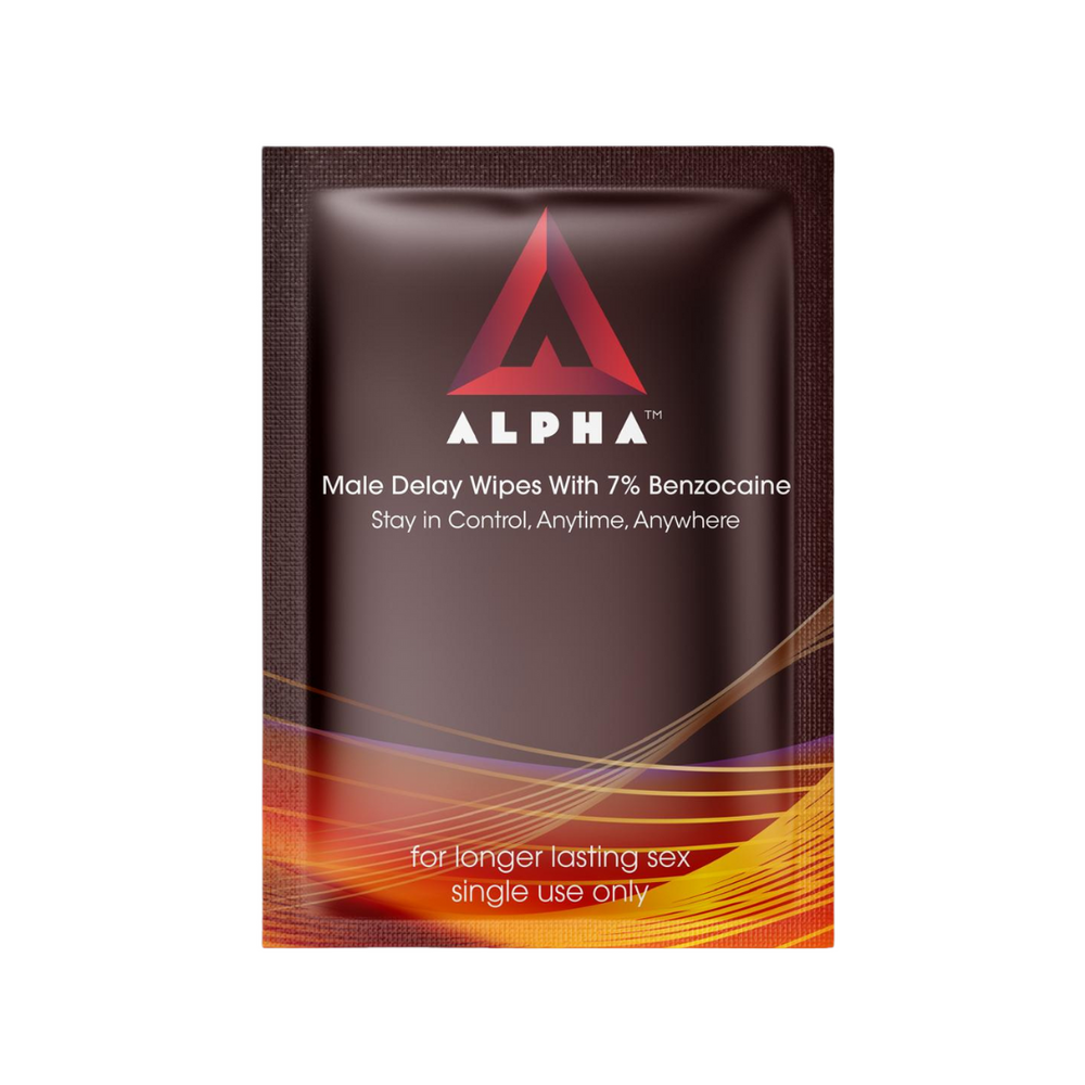 Alpha Male Delay Wipes