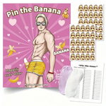 Bachelorette Hen Party Game | Pin The Banana On The Hunk