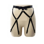 Temptation Bowknot Adjustable Garter Belt (One Size)