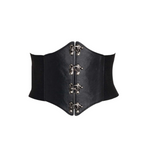 Buckled Goth Corset Belt (One Size) - Lingerie
