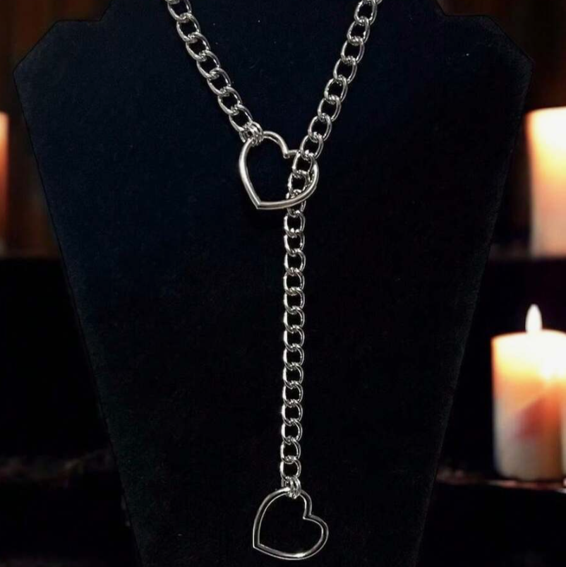 Couples Love Chain Choker - Sex Toys Kink