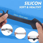 Delay Sleeve & Cock Ring Silicone Penis Extension