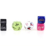 Erotic Games 6 Piece Sex Dice For Couples - Sex Toys