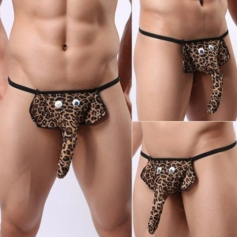 Junk In The Trunk Novelty Elephant G-String - Sex Toys For Men