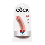 King Cock 6" Real Feel Dildo - Sex Toys