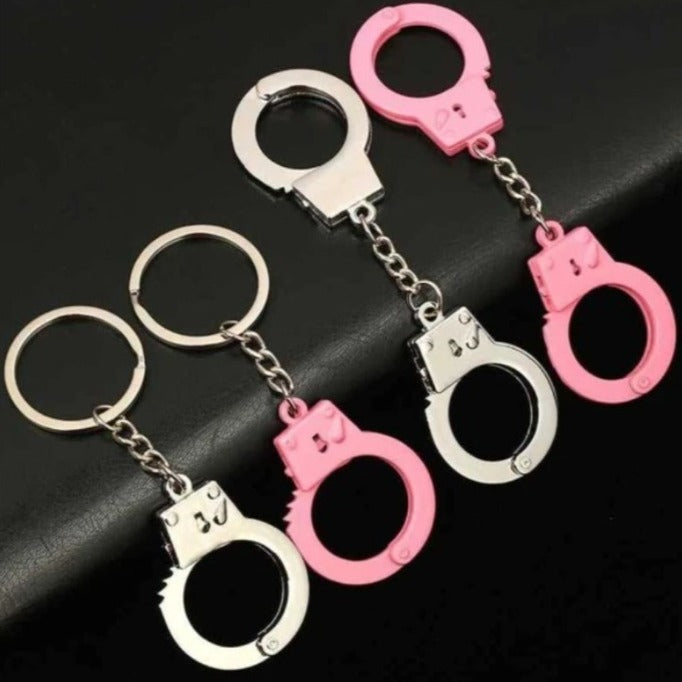 Kinky Metal Handcuff Keyring - Sex Toys