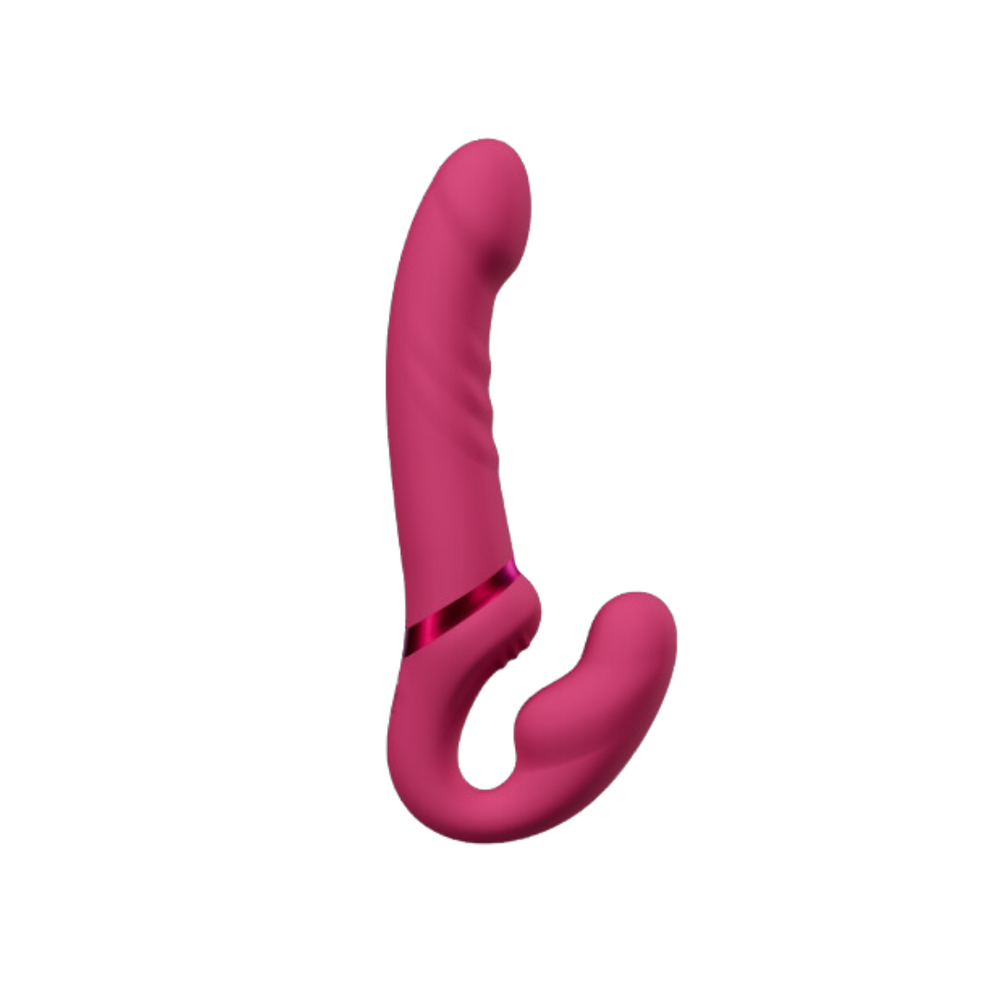 Lovense Lapis Bluetooth App Controlled Vibrating Strapless Strap-On - Sex Toys