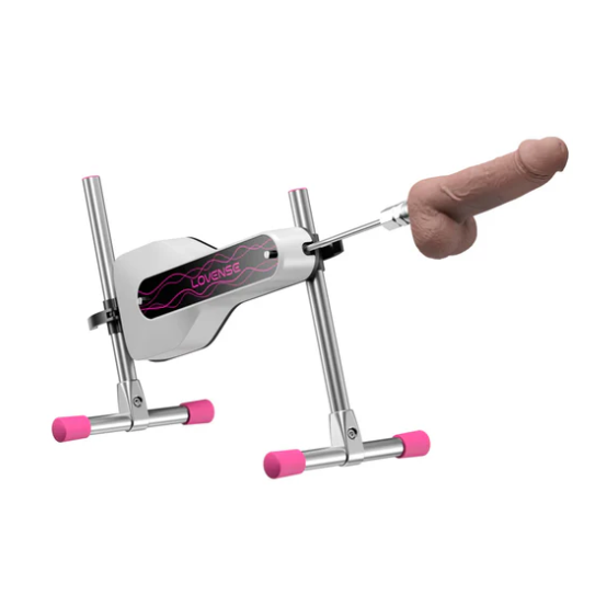 Lovense App Controlled Mini Thrusting Sex Machine