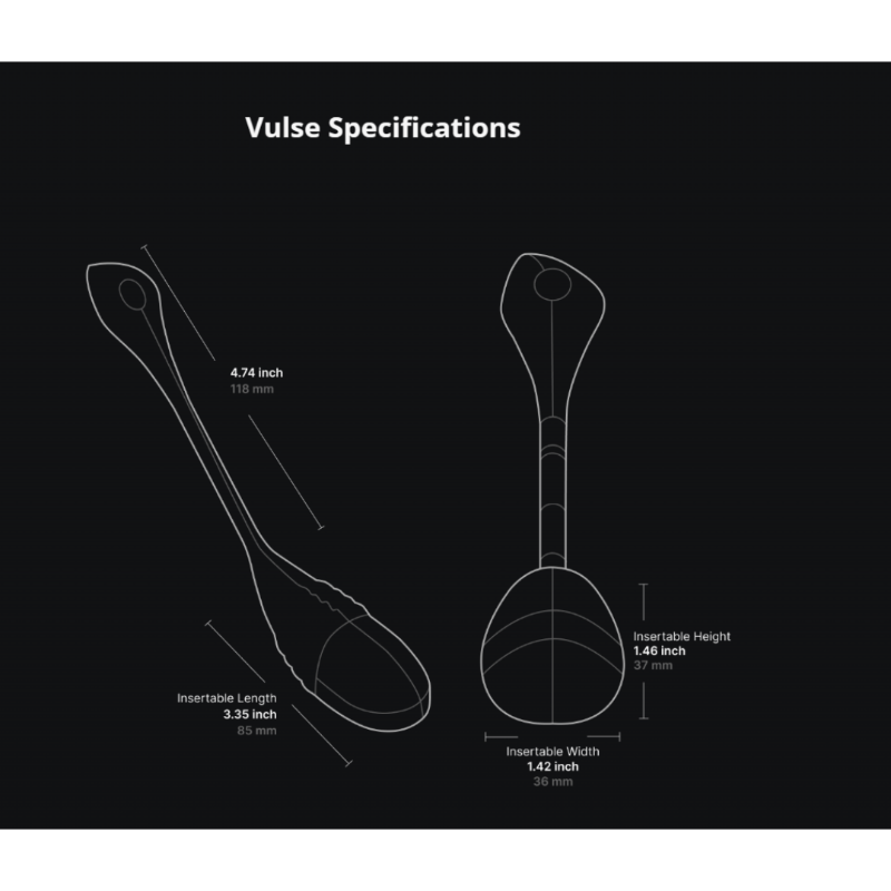 Lovense Vulse App Controlled Thrusting Egg Vibrator - Sex Toys