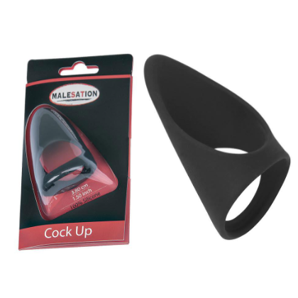 Malesation Cock Up Cock/Testicle Ring & Shaft Support - Sex Toys For Men