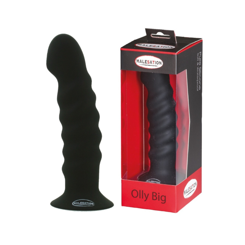 Malesation Olly Big Grooved Dildo - Sex Toys