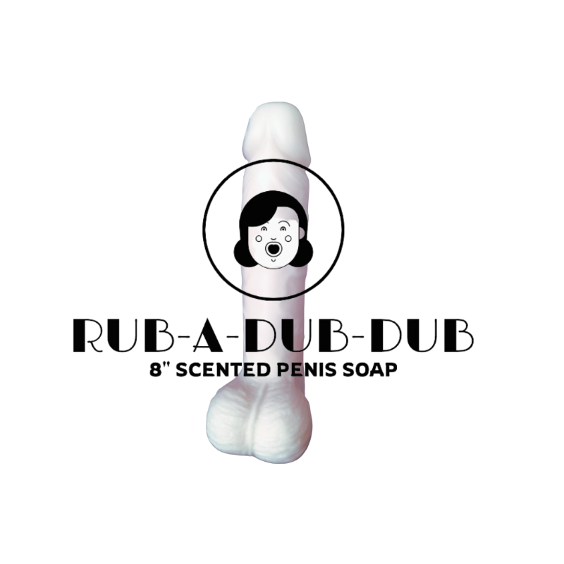 RUB-A-DUB-DUB 8" Scented Penis Soap - Sex Toys Fun