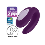 Satisfyer Double Joy Bluetooth App Controlled Couples Vibrator - Sex Toys