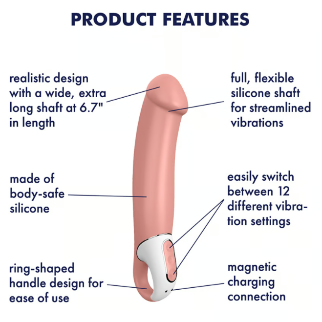 Satisfyer Master XXL G-Spot Vibrator - Sex Toys