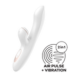 Satisfyer Pro+ Air Pulse Clitoral Stimulator & G-Spot Vibrator