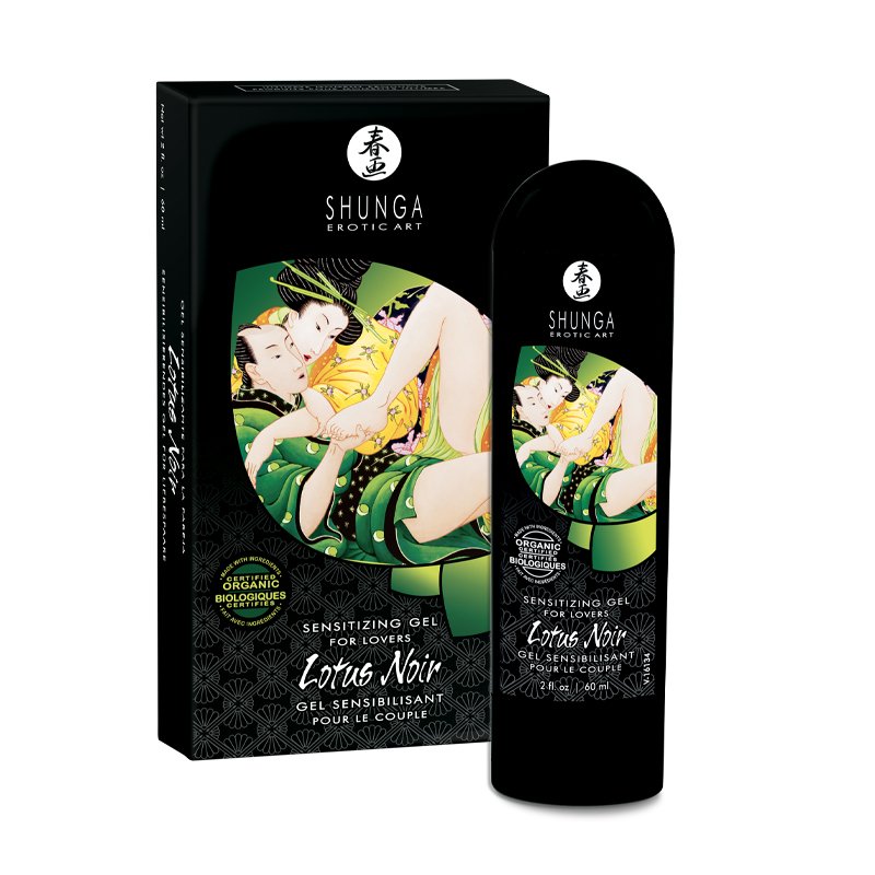 Shunga Lotus Noir Unisex Pleasure Gel