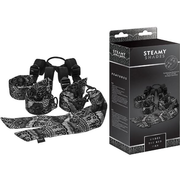 Steamy Shades Under The Bed Ties | Restraints -  Sex Toys Kink