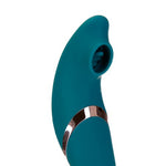 Swan Monarch Clitoral Sucker & Licker With G-Spot Wand Vibrator - Sex Toys