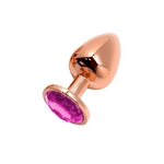 Wooomy Tralalo Rose Gold Metal Butt Plug Small - Anal Sex Toys