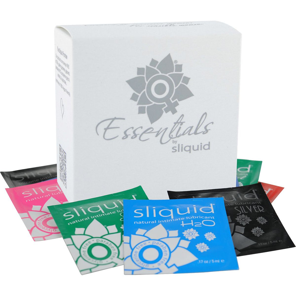 Sliquid Essentials Lube Cube 12 x 5ml Variety - Adult Toys