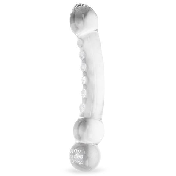 Fifty Shades of Grey Drive Me Crazy Glass Massage Wand | G-Spot Dildo
