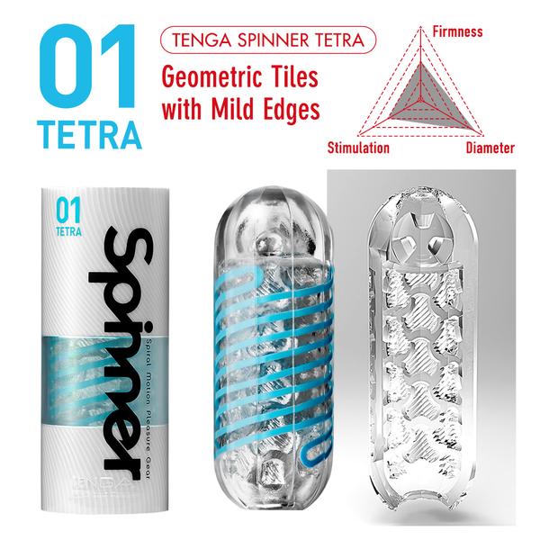 TENGA Spinner Male Masturbator 01 Tetra - Adult Toys