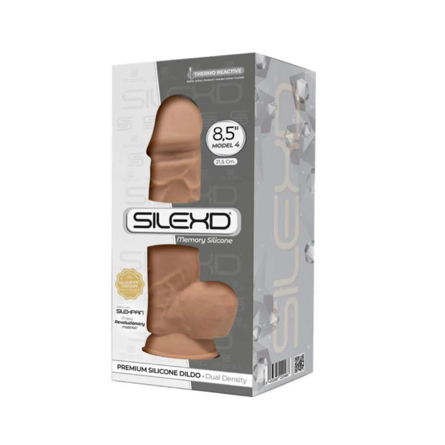 Adrien Lastic 8.5" Dual Density Thermo Reactive Silicone Dildo - Sex Toys