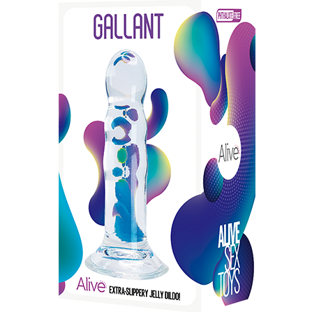 Adrien Lastic Alive Gallant Extra Slippery Jelly Dildo - Sex Toys