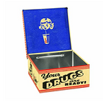 Blue Q YUMMY PHARMACEUTICALS Vintage Storage Tin | Large - Sex Toys