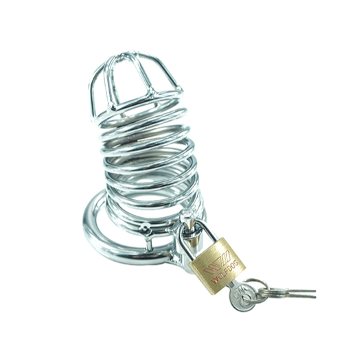 Deluxe Metal Chastity Cock Cage For Men - Sex Toys For Men