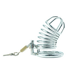 Deluxe Metal Male Chastity Cock Cage For Men