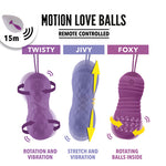 Feelztoys FOXY Rechargeable Remote Controlled Motion Love Balls - Sex Toys