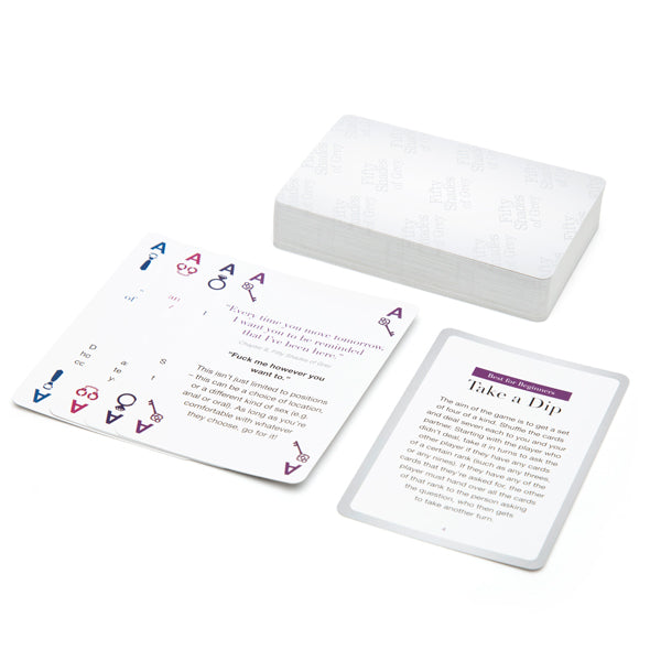 Fifty Shades Of Grey Play Nice Talk Dirty Card Game - Sex Toys