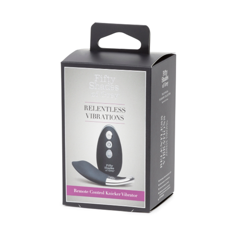 Fifty Shades Relentless Vibrations Rechargeable Remote Control Panty Vibrator - Sex Toys