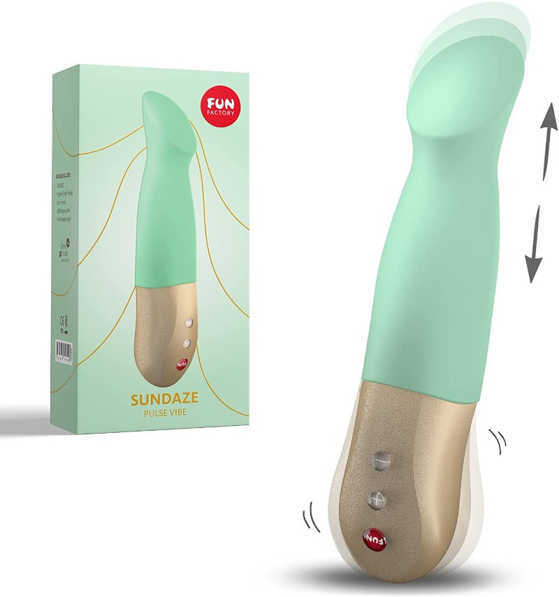 Fun Factory Sundaze Pulsing & Thrusting Vibrator - Sex Toys