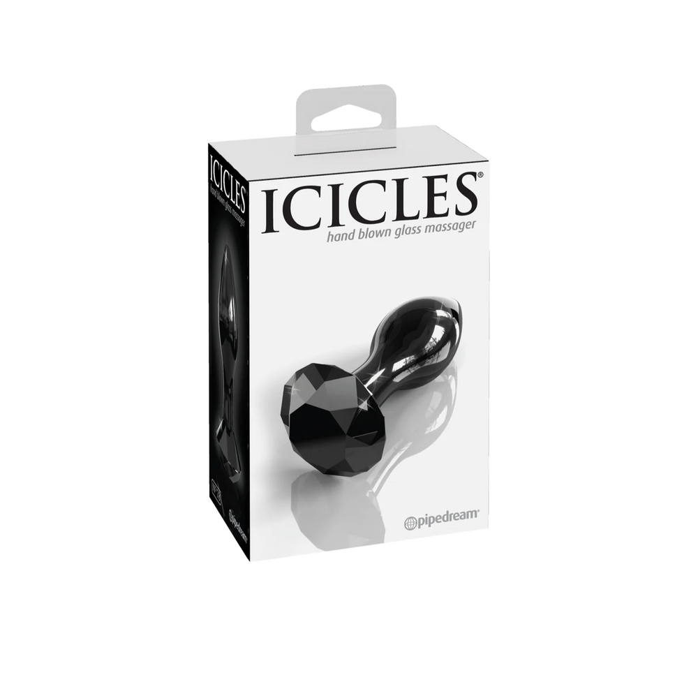 Icicles No.25 Hand Blown Glass Butt Plug - Sex Toys