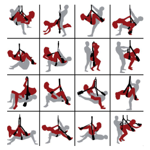 JoyDivison Multi Vario Multi Position Love Swing - Sex Toys