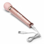 Le Wand Rose Gold Petite Rechargeable Wand Massager - Sex Toys