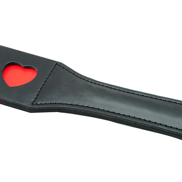 Leather Heart Spanking Paddle | Slapper - Sex Toys