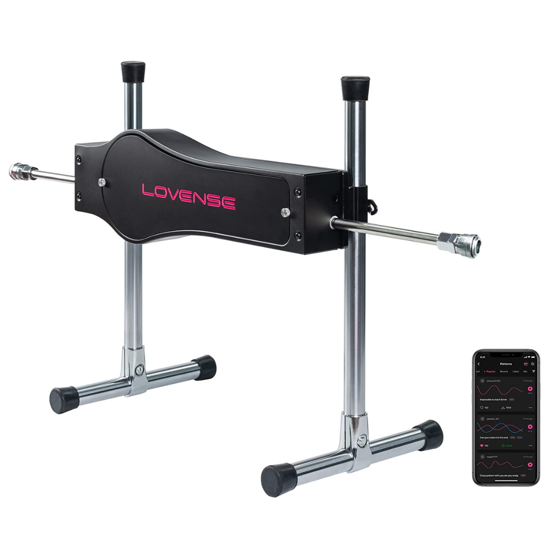 Loveense Machine Lovense App Controlled Double Sided Thrusting Sex Machine – Play With Me